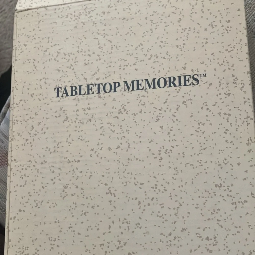 Tabletop memories photo album